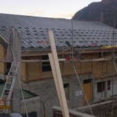 Pose de la couverture